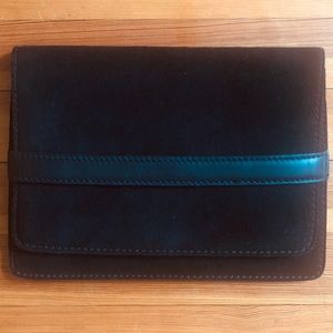 Madewell Suede & Leather Clutch *EUC*